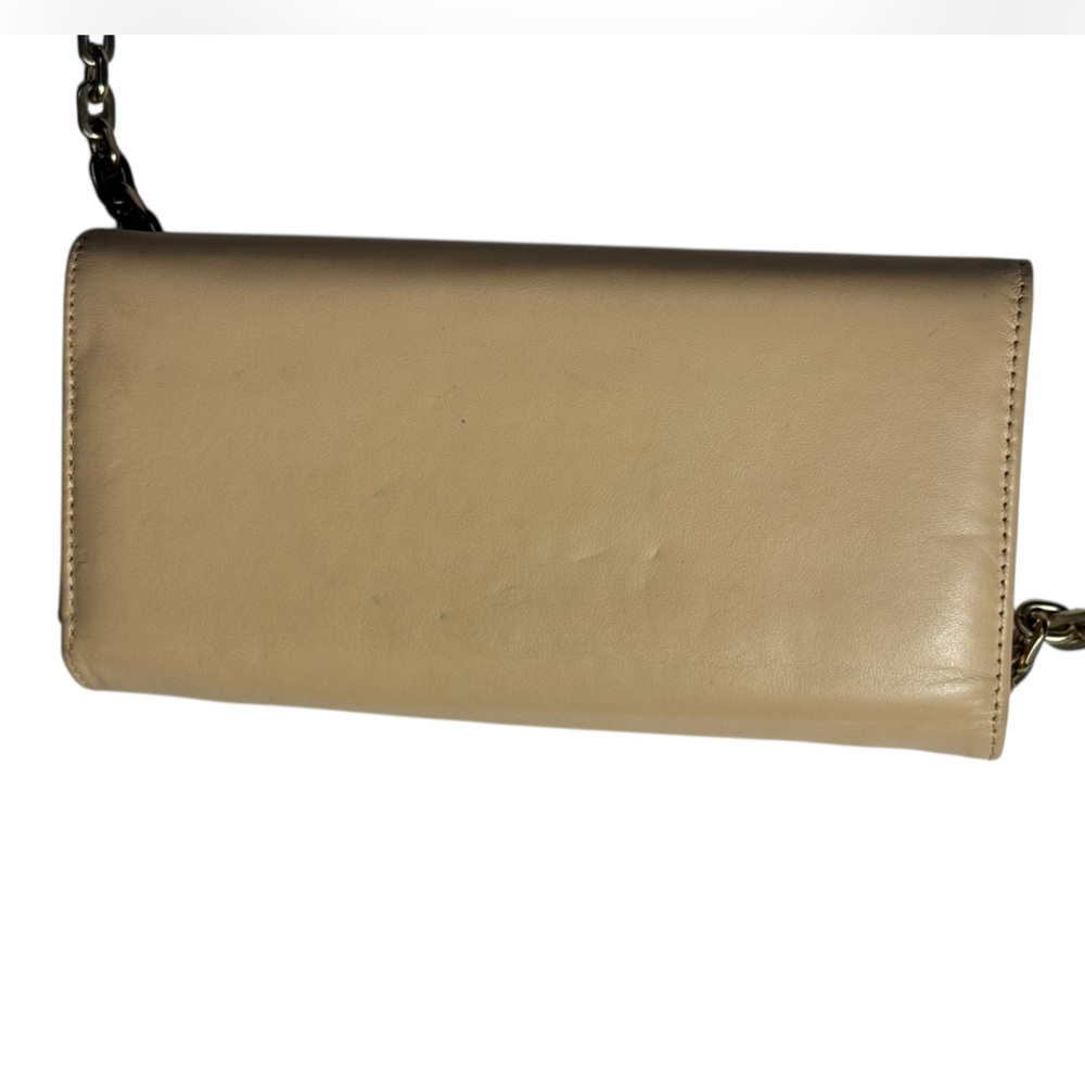VALENTINO BY MARIO VALENTINO Bianca Leather Continental Wallet removable chain - Picture 12 of 16